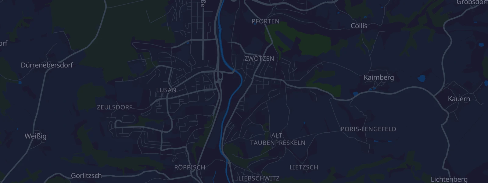 Karte von Gera