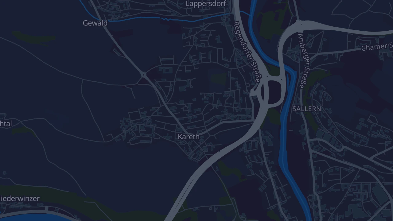 Karte von Lappersdorf