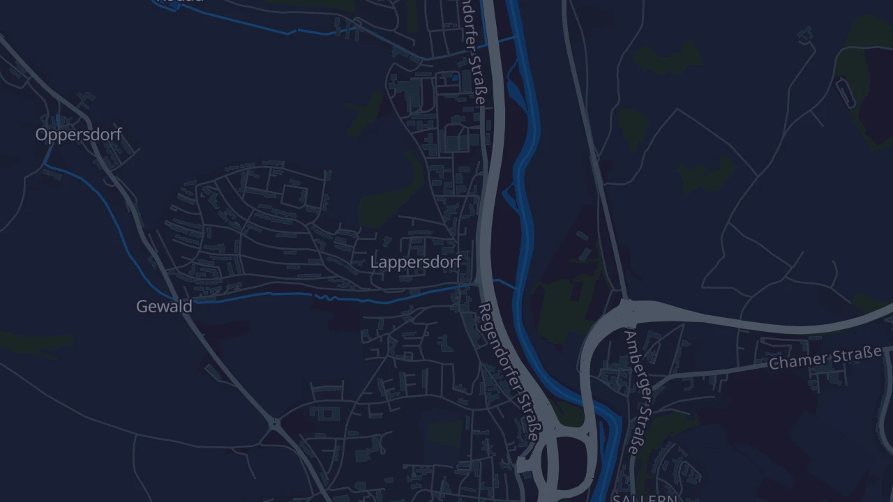 Karte von Lappersdorf