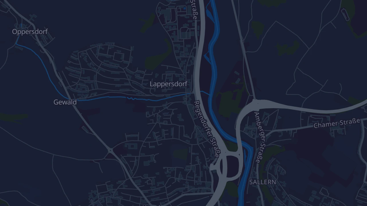 Karte von Lappersdorf