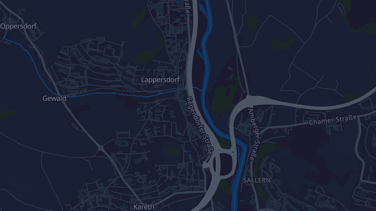 Karte von Lappersdorf