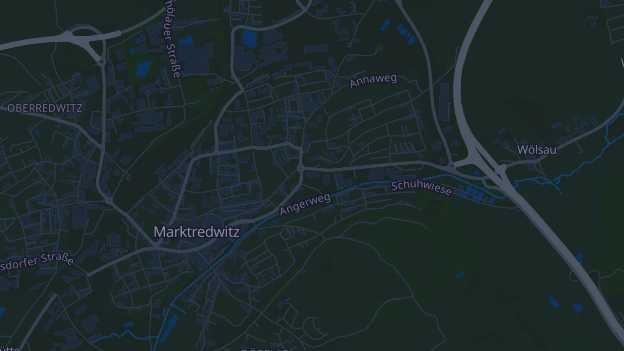 Karte von Marktredwitz