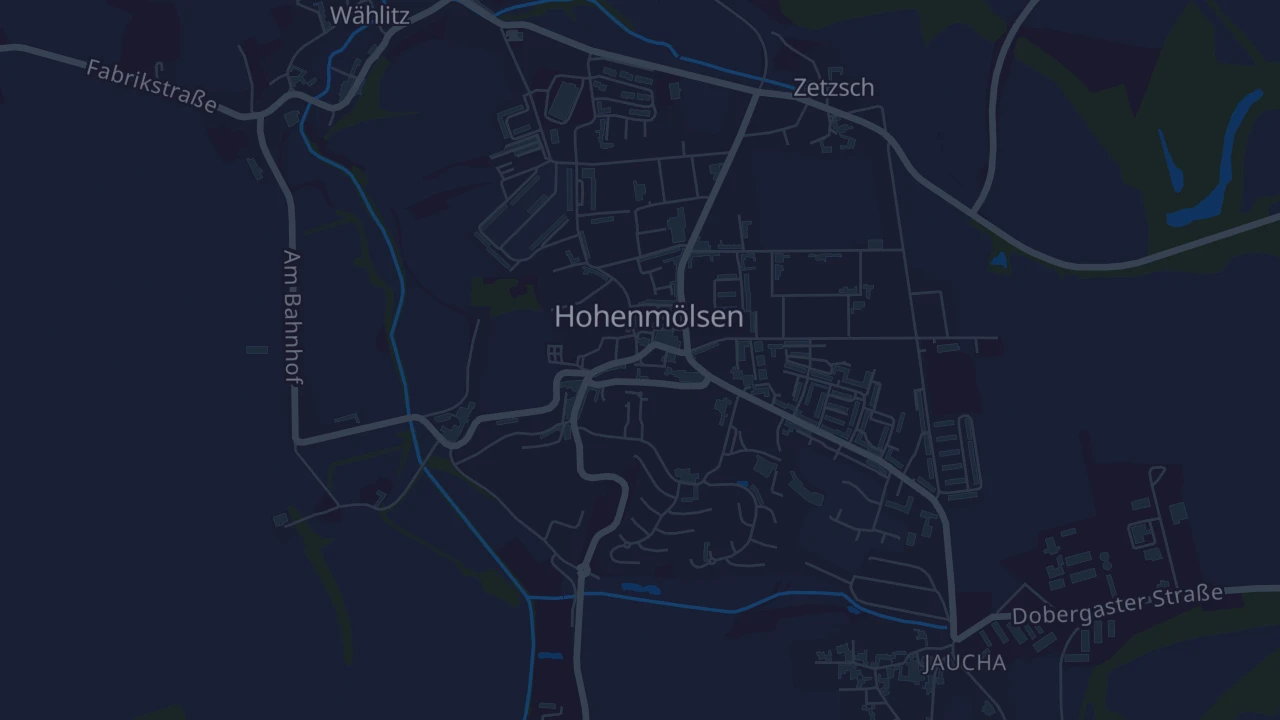 Karte von Hohenmölsen