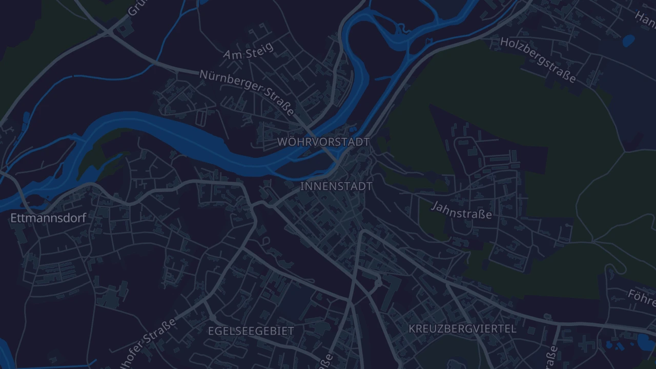 Karte von Schwandorf