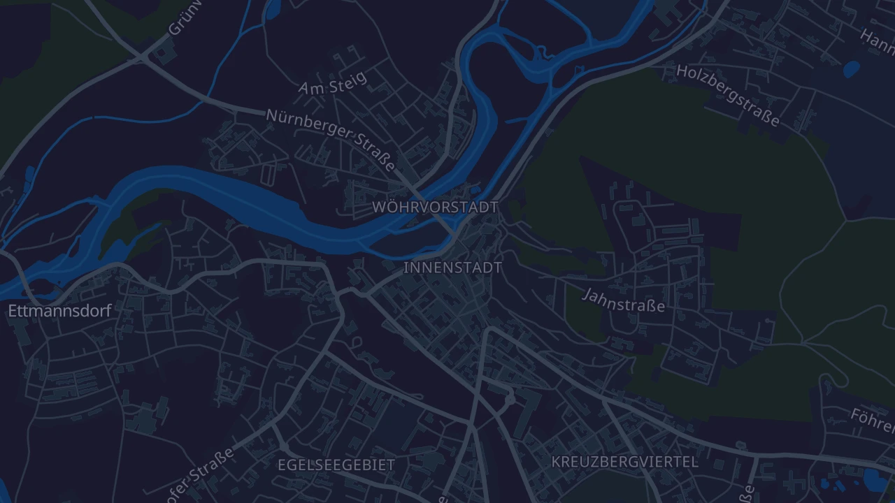 Karte von Schwandorf