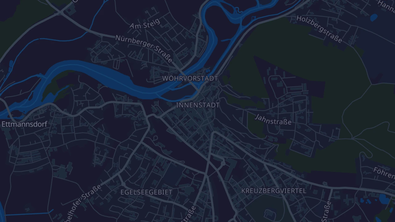 Karte von Schwandorf