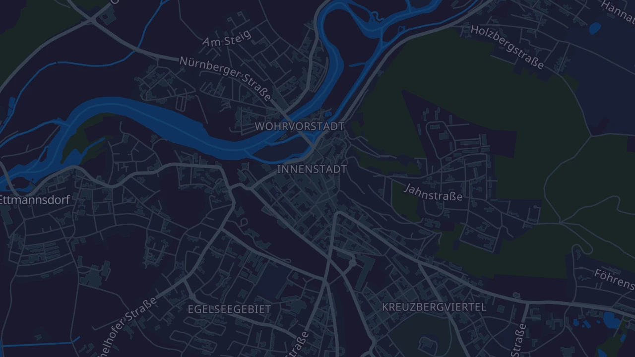 Karte von Schwandorf