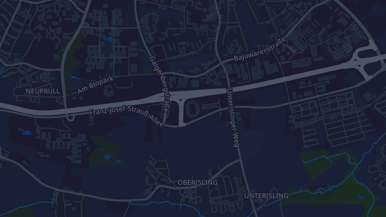 Karte von Regensburg