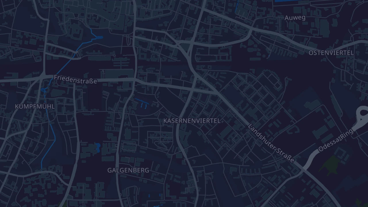Karte von Regensburg