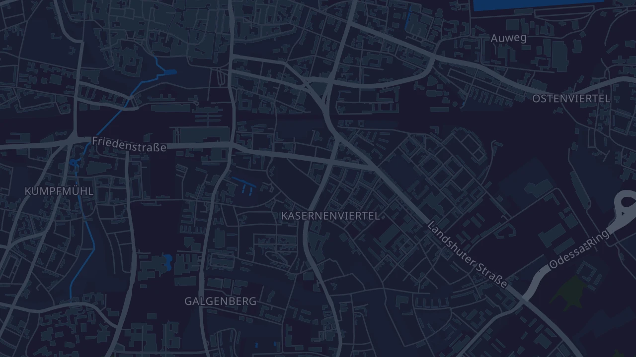 Karte von Regensburg
