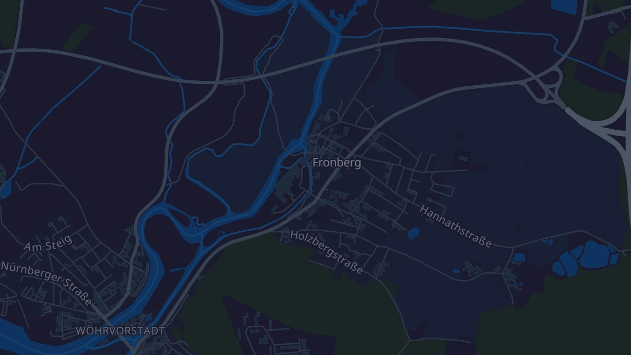 Karte von Schwandorf