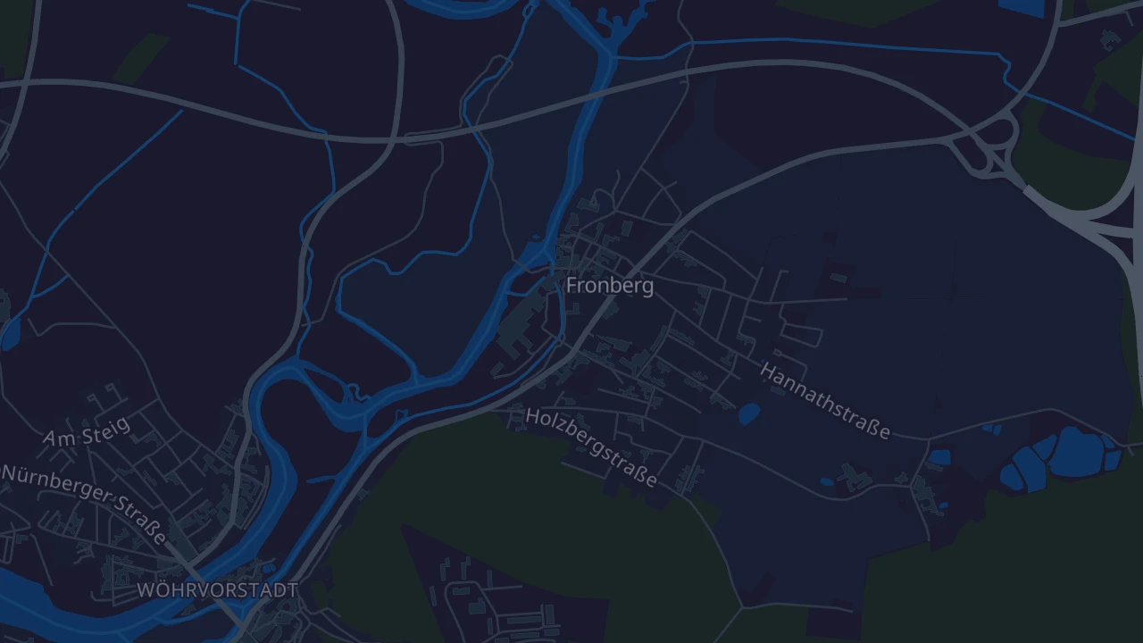 Karte von Schwandorf