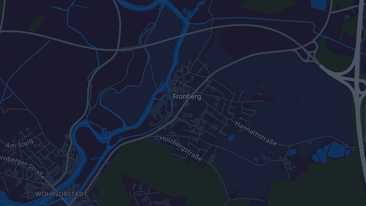 Karte von Schwandorf