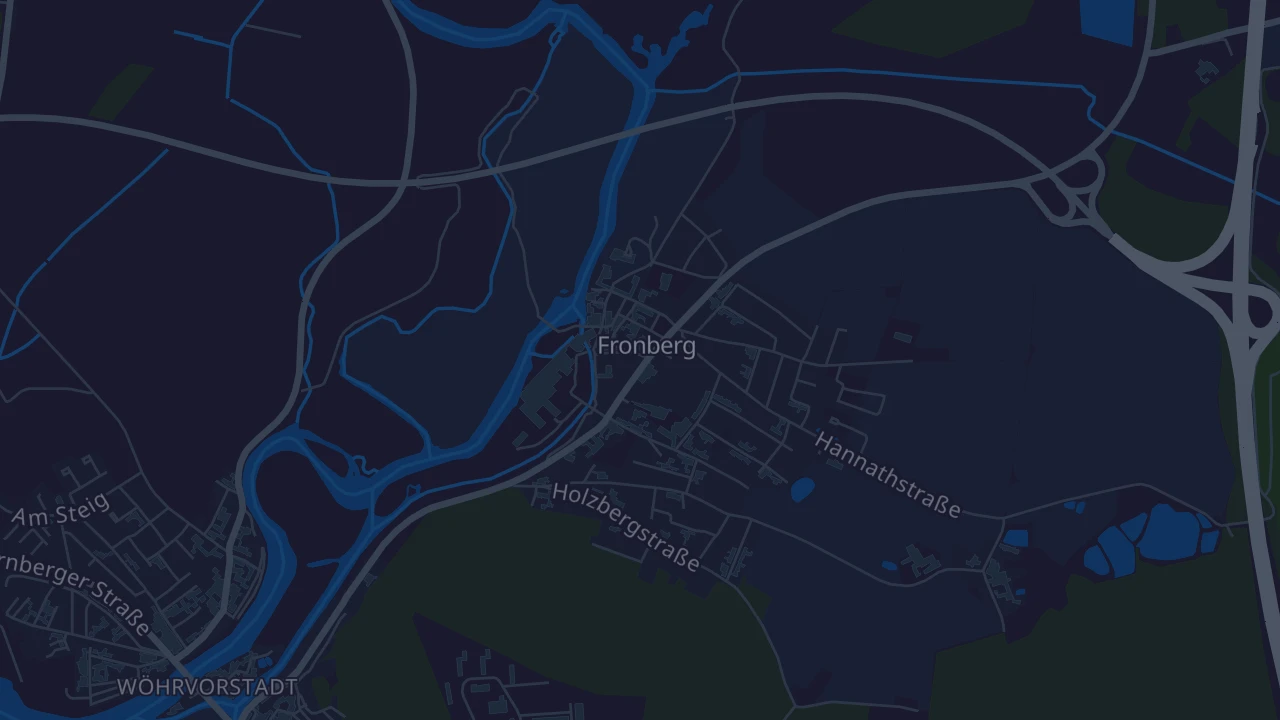 Karte von Schwandorf