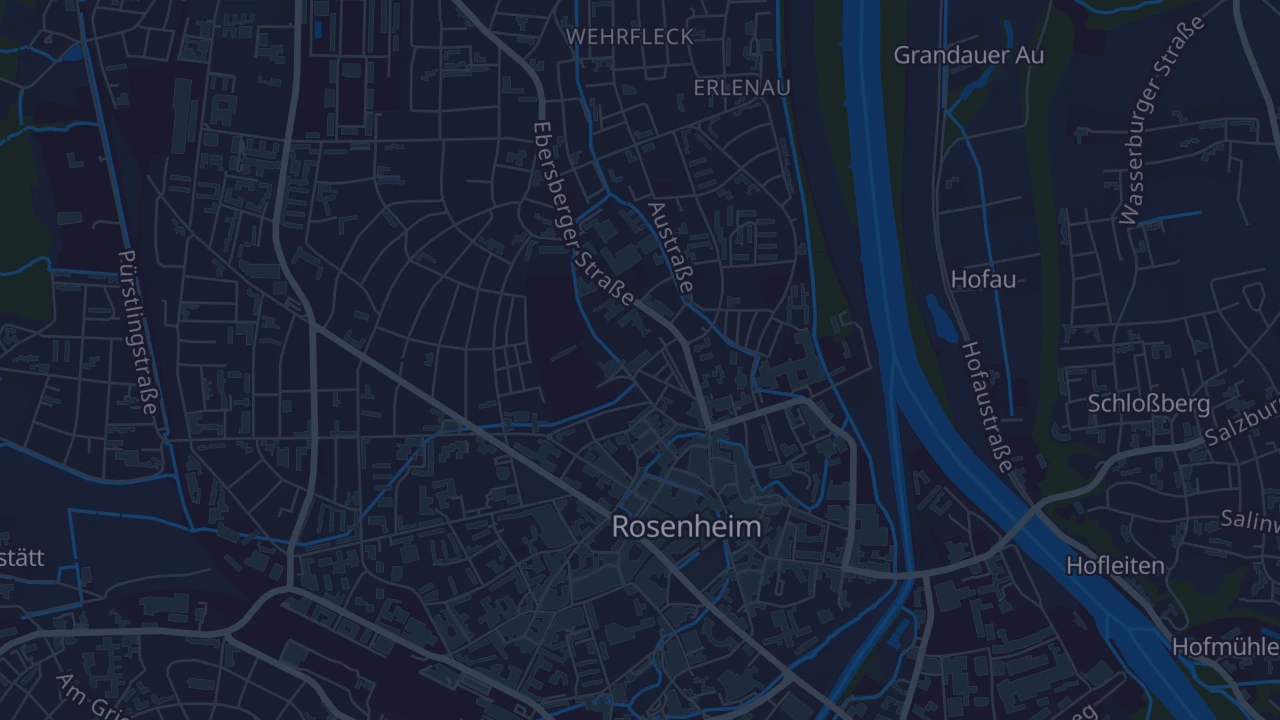 Karte von Rosenheim