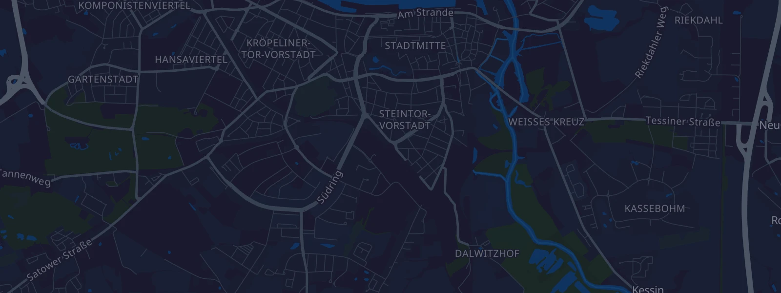 Karte von Rostock