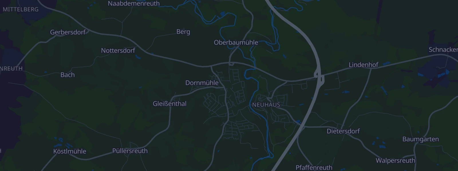 Karte von Windischeschenbach