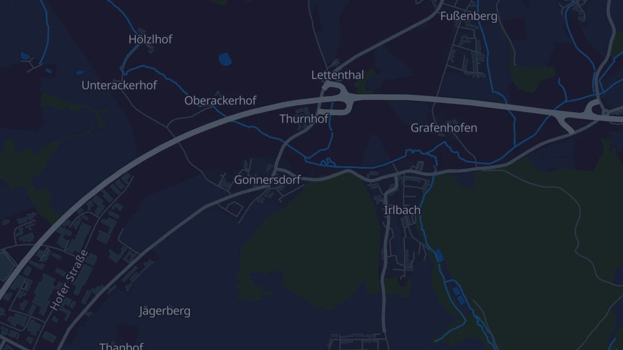 Karte von Wenzenbach