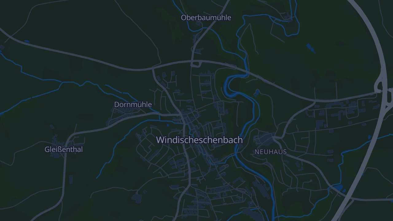 Karte von Windischeschenbach