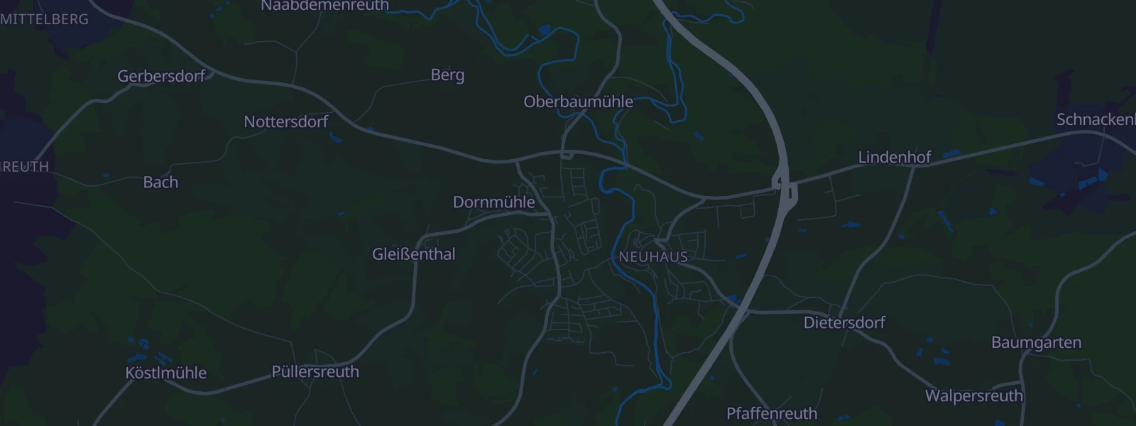 Karte von Windischeschenbach