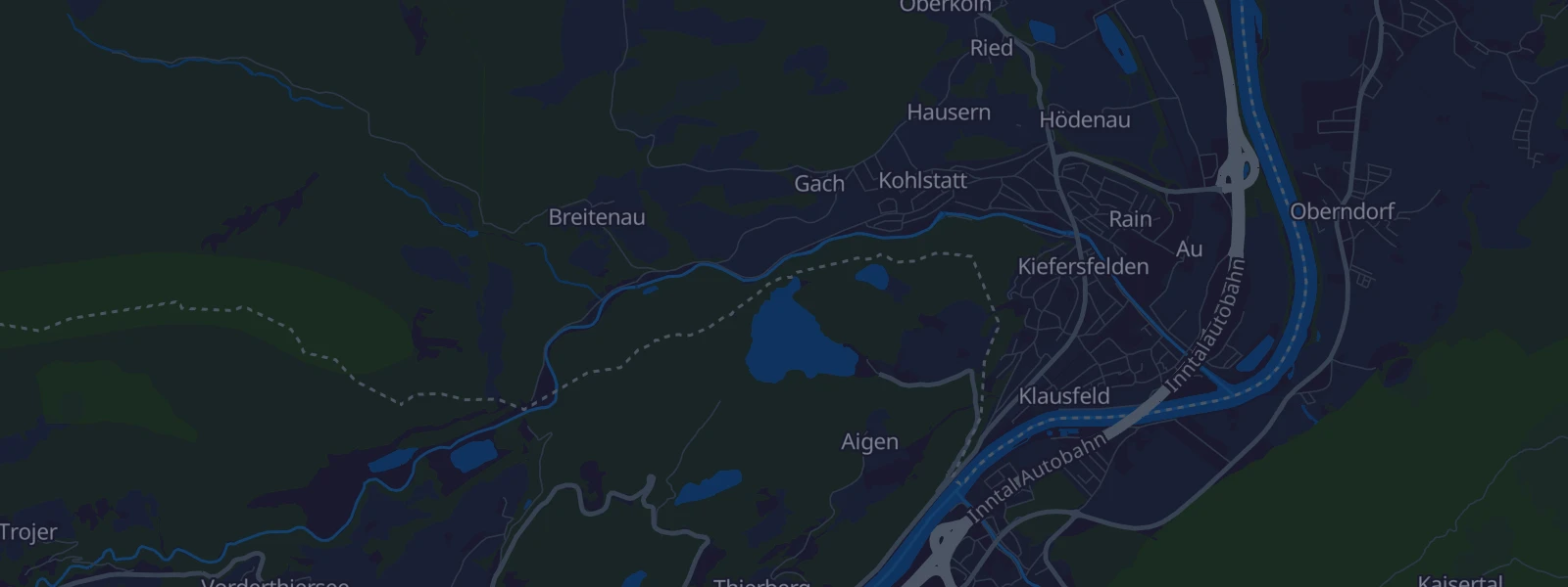 Karte von Kiefersfelden