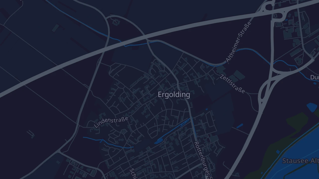 Karte von Ergolding