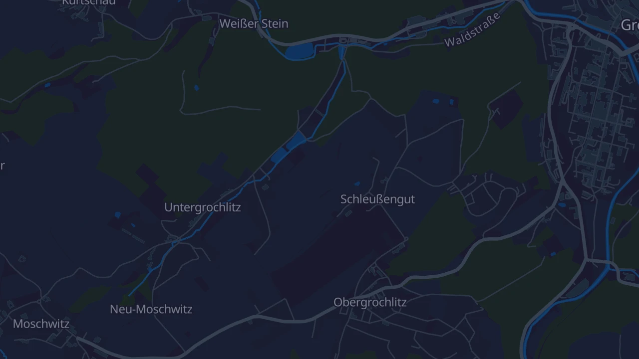 Karte von Greiz