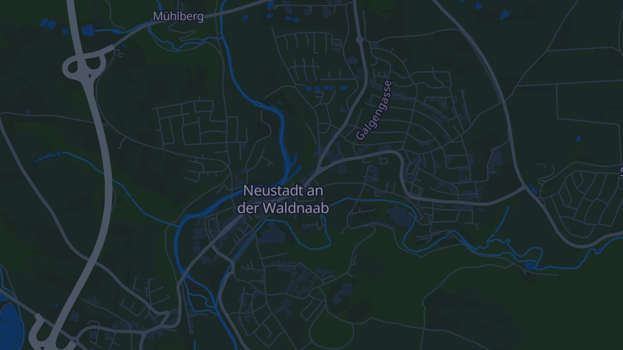 Karte von Neustadt a.d. Waldnaab