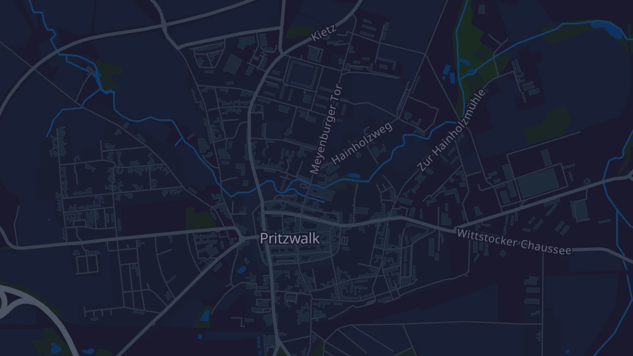 Karte von Pritzwalk