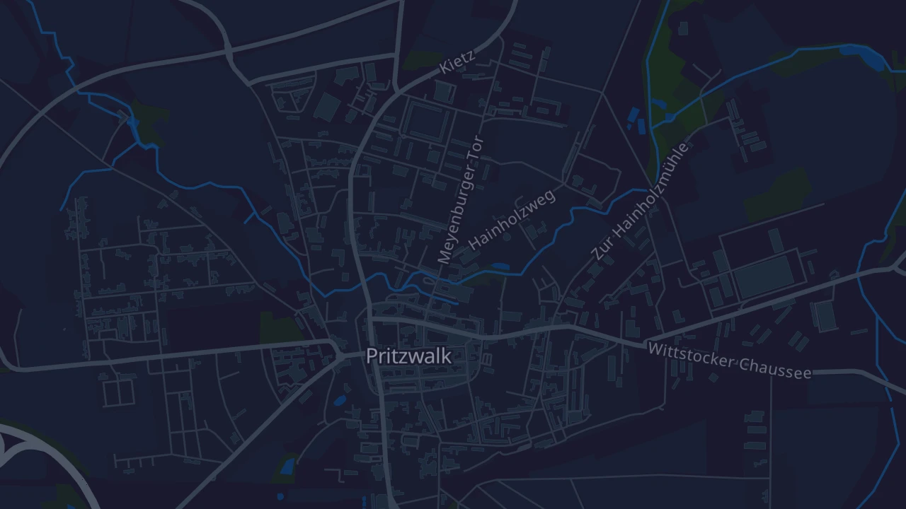 Karte von Pritzwalk