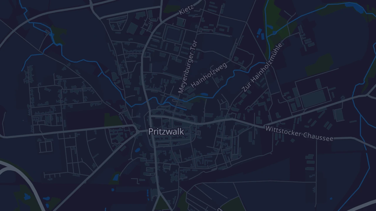 Karte von Pritzwalk