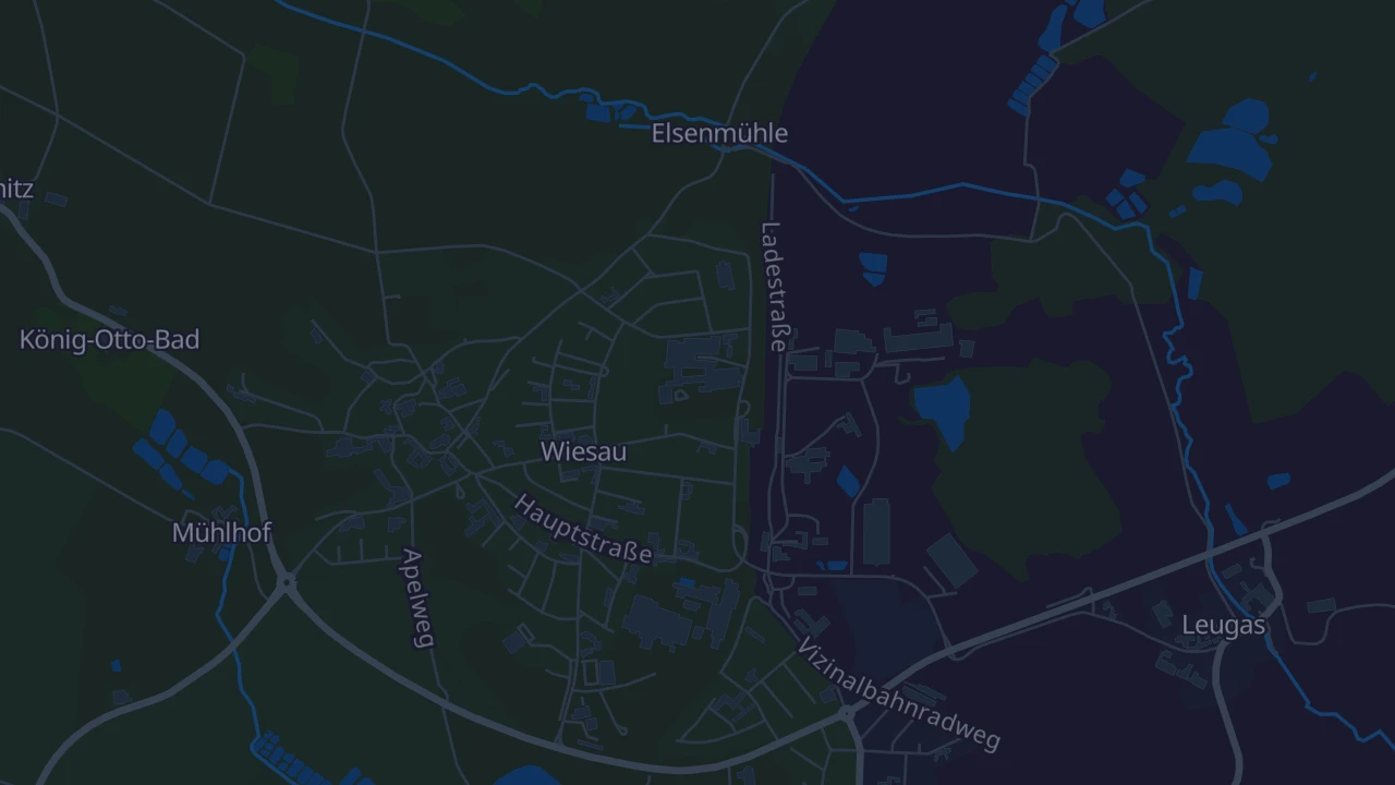 Karte von Wiesau