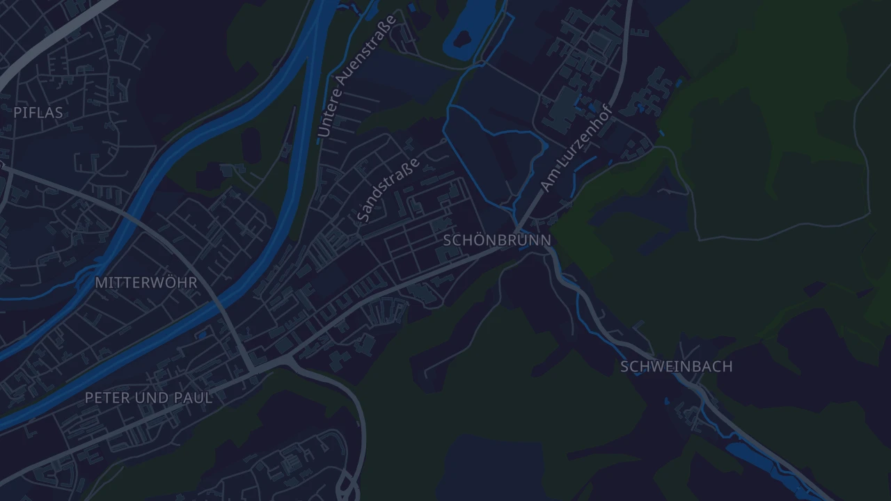 Karte von Landshut