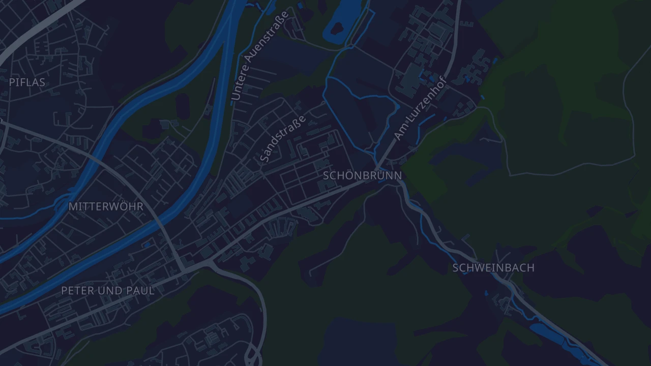 Karte von Landshut