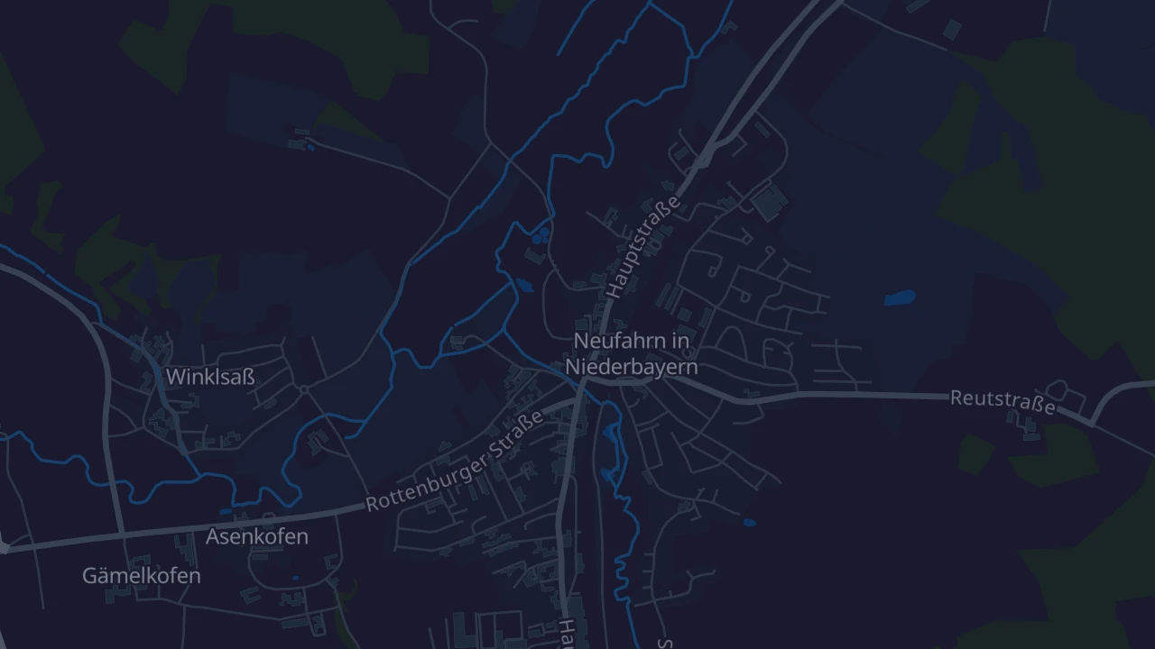 Karte von Neufahrn in Niederbayern