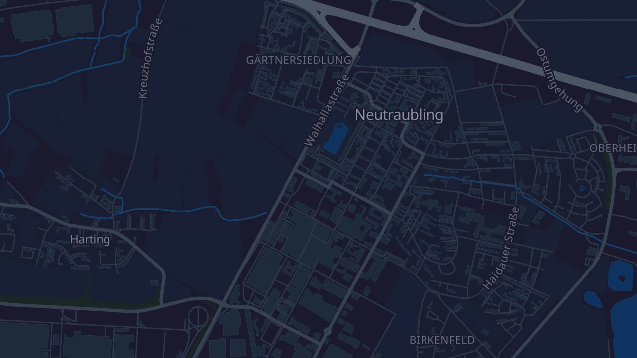 Karte von Neutraubling