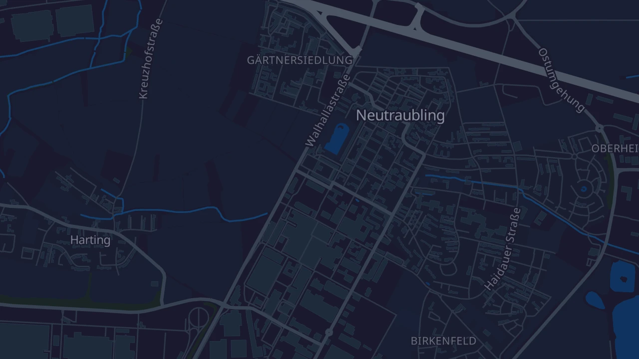 Karte von Neutraubling