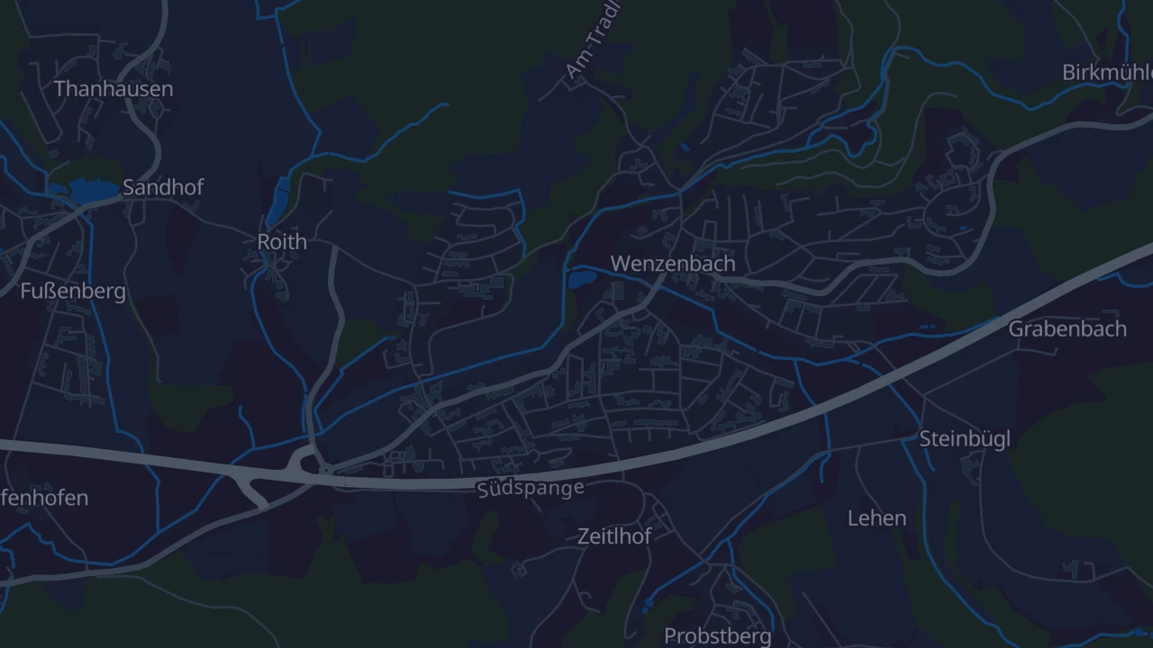 Karte von Wenzenbach