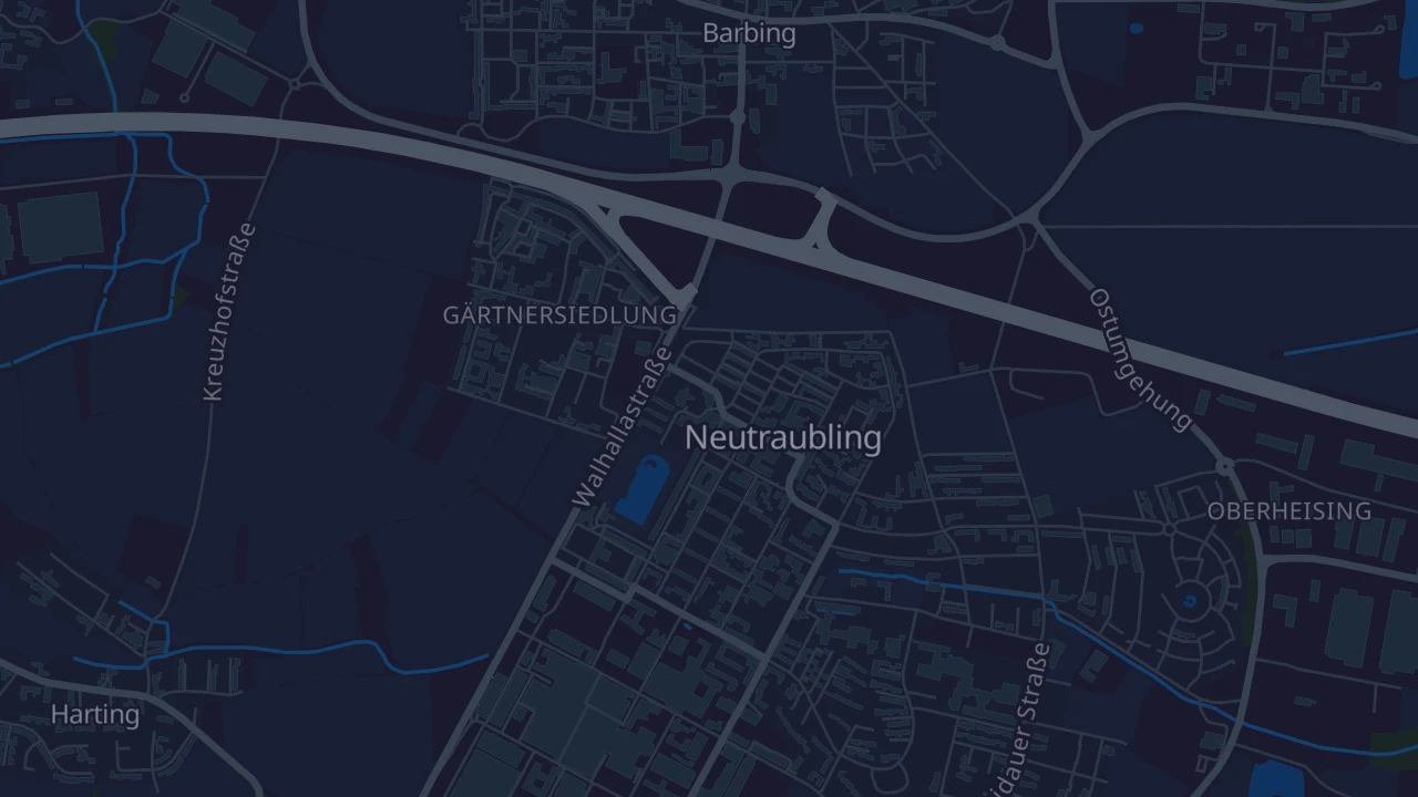 Karte von Neutraubling