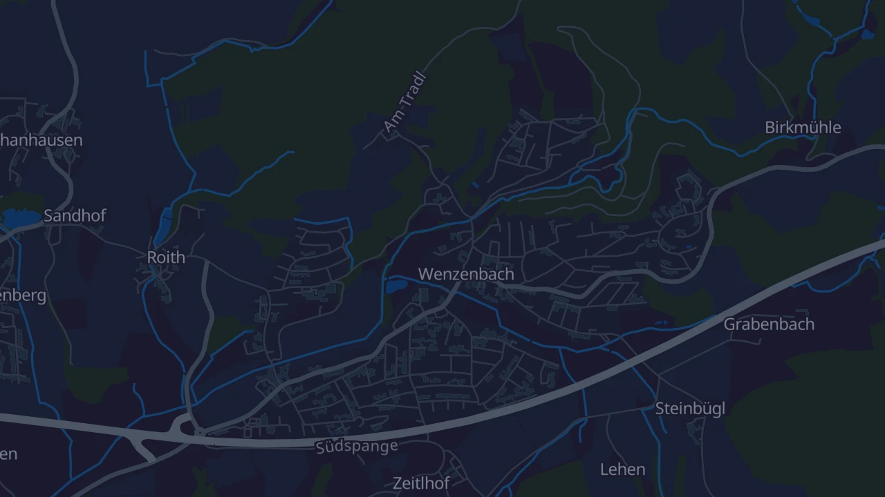 Karte von Wenzenbach