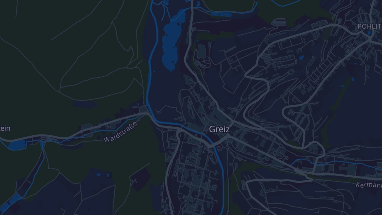 Karte von Greiz