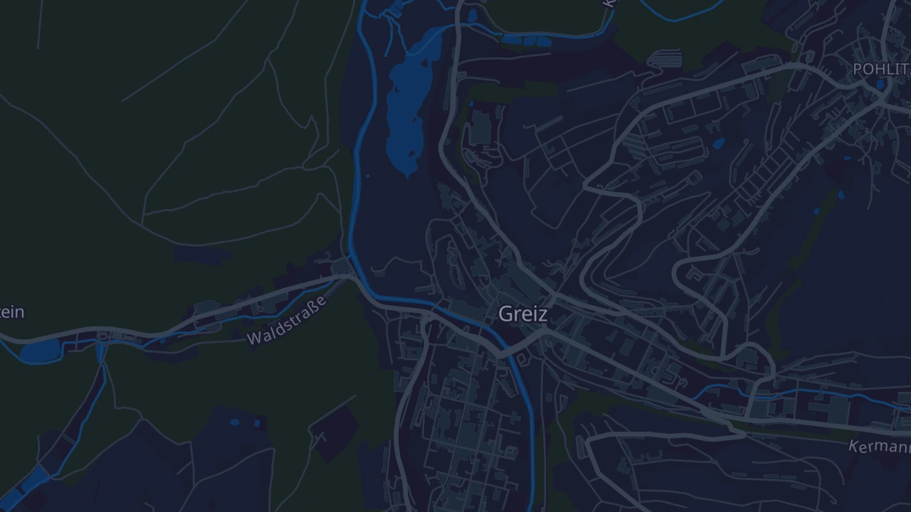 Karte von Greiz