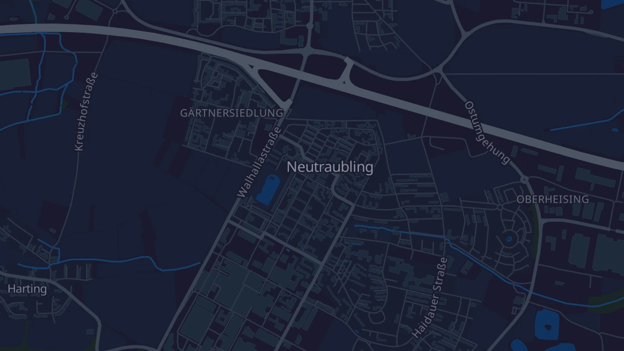 Karte von Neutraubling