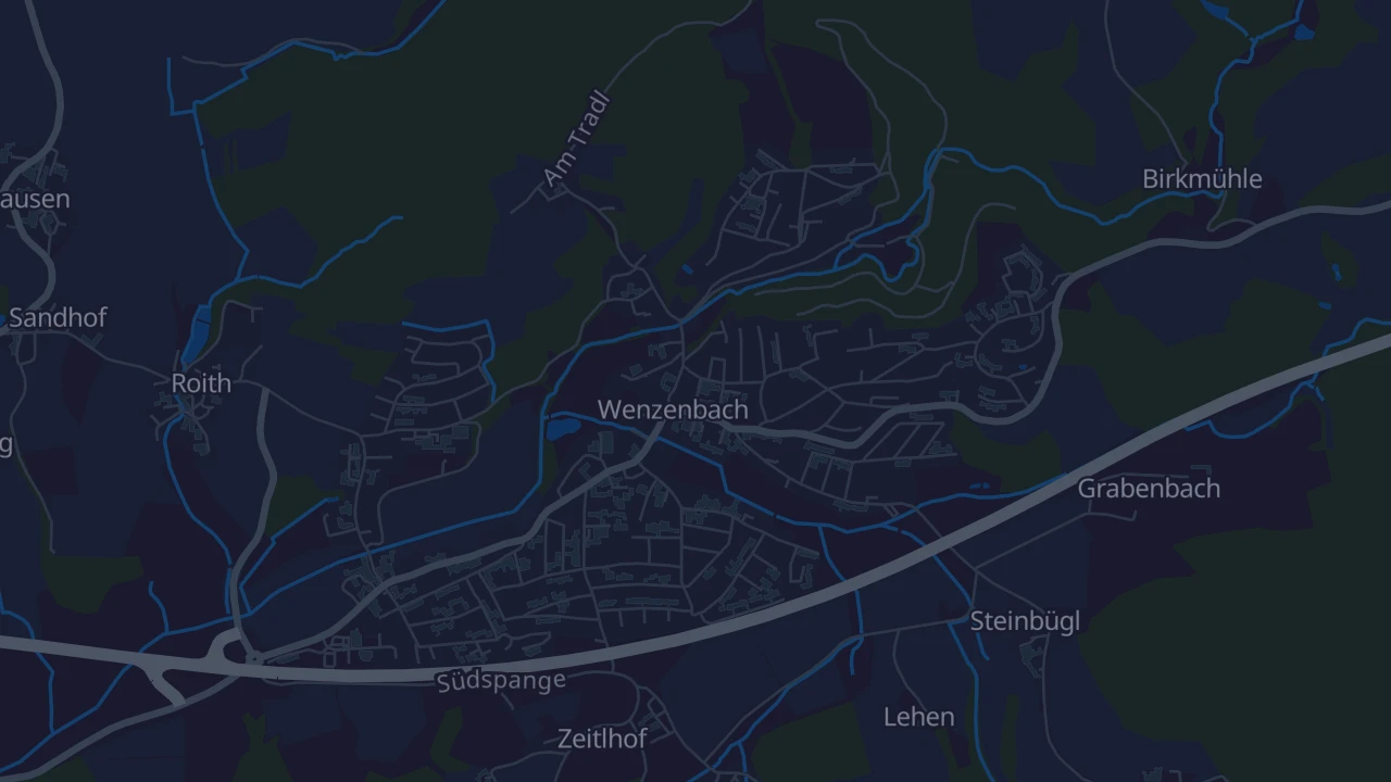 Karte von Wenzenbach