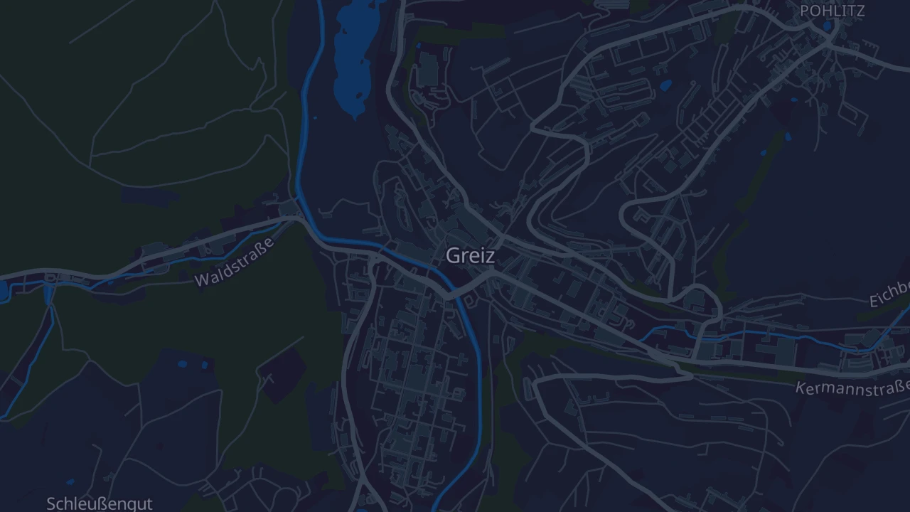 Karte von Greiz