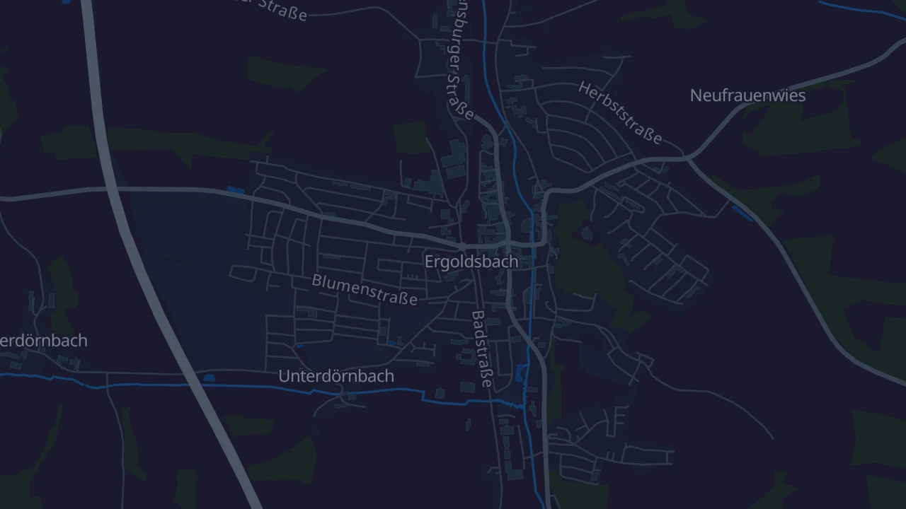 Karte von Ergoldsbach