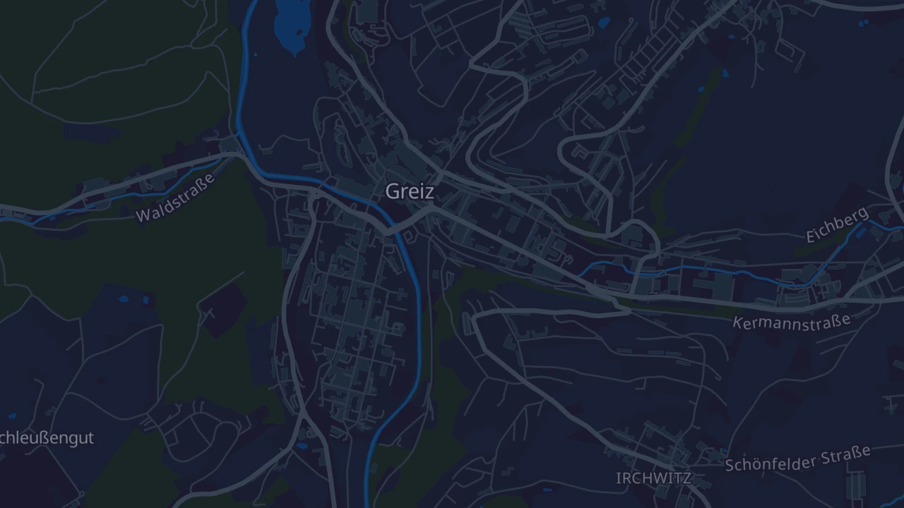 Karte von Greiz