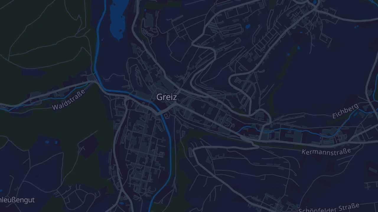Karte von Greiz