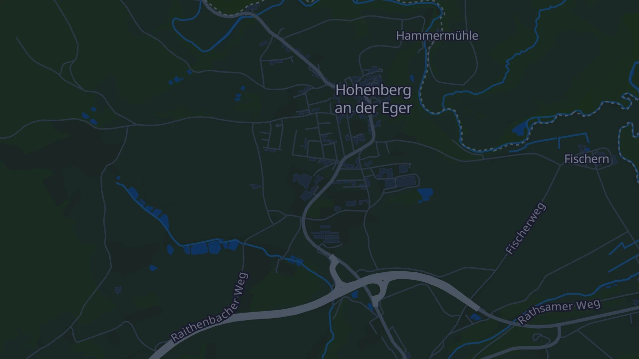 Karte von Hohenberg