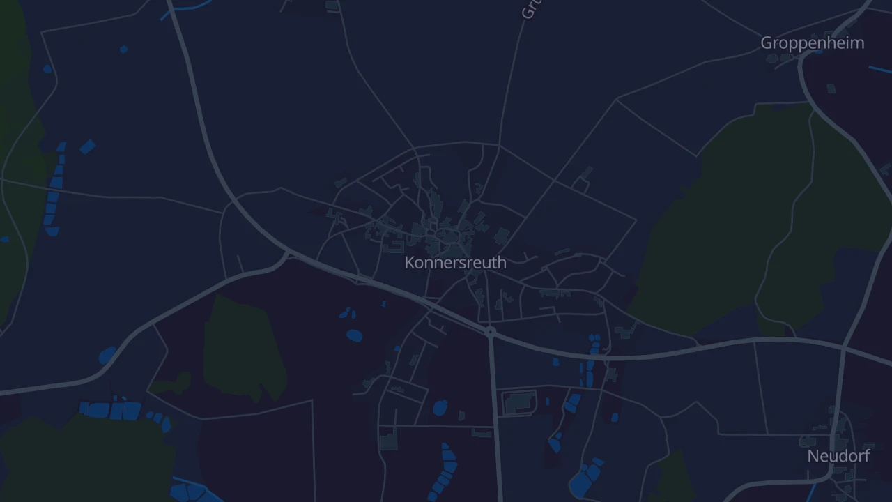 Karte von Konnersreuth